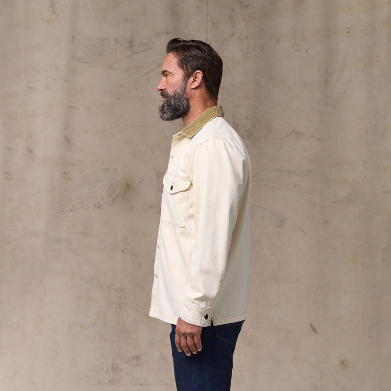 Rustic canvas jac-shirt von Filson | Natural seed (White)