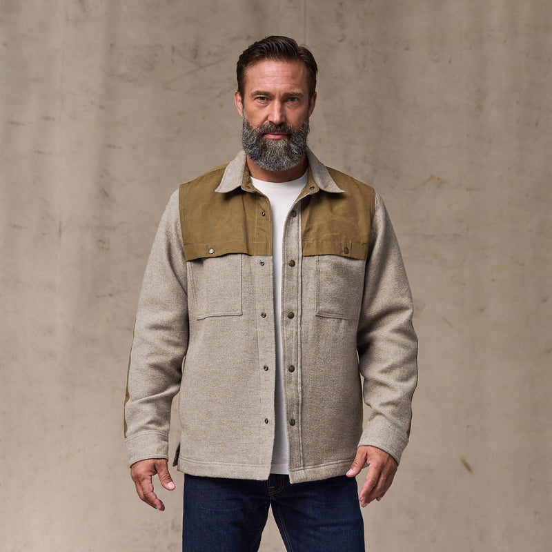 Colchuck forester jac-shirt von Filson | Ash heather (Beige)