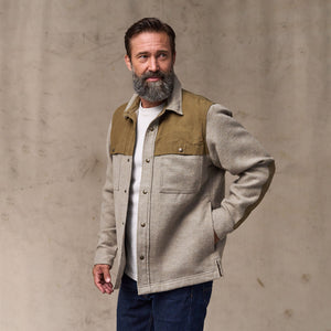 Colchuck forester jac-shirt von Filson | Ash heather (Beige)