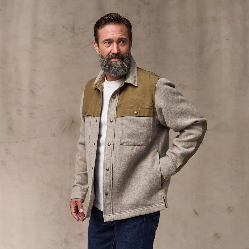 Colchuck forester jac-shirt von Filson | Ash heather (Beige)