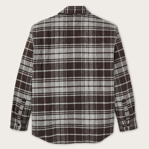 Insulated flannel jac-shirt by Filson | Brown / gray plaid (Gray)