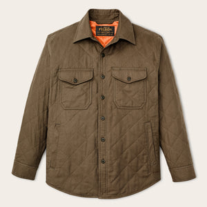 Insulated flannel jac-shirt by Filson | Field olive (Green)