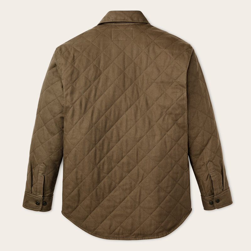 Insulated flannel jac-shirt by Filson | Field olive (Green)