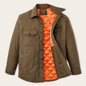Insulated flannel jac-shirt by Filson | Field olive (Green)