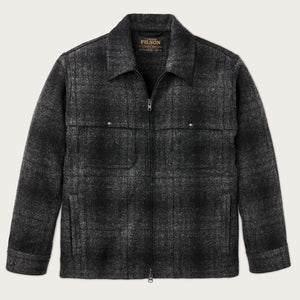 Forester wool jacket von Filson | Dk heather gray/black plaid (Gray)