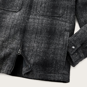 Forester wool jacket von Filson | Dk heather gray/black plaid (Gray)