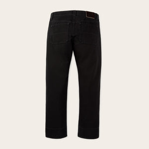 Dry tin cloth 5-pocket pants by Filson | Black (Black)