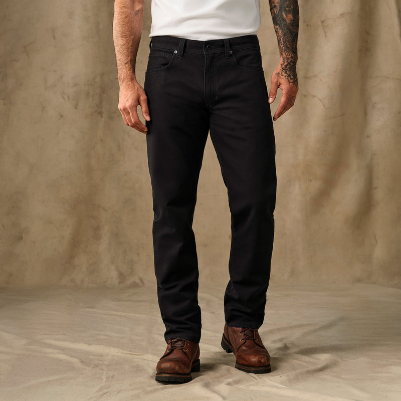 Dry tin cloth 5-pocket pants by Filson | Black (Black)