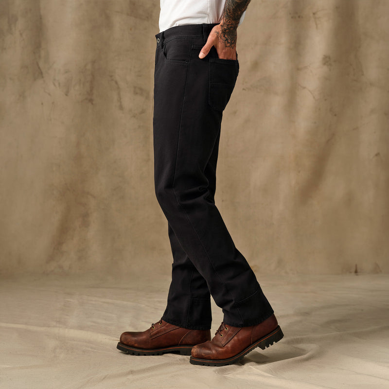 Dry tin cloth 5-pocket pants by Filson | Black (Black)
