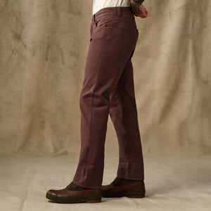 Dry tin cloth 5-pocket pants by Filson | Seal brown (Brown)