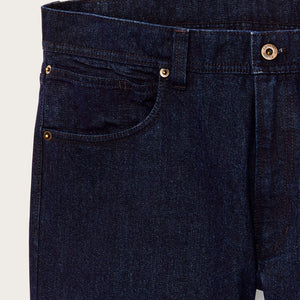 Dry tin cloth 5-pocket pants von Filson | Indigo (Blue)
