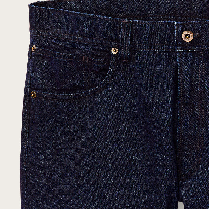 Dry tin cloth 5-pocket pants von Filson | Indigo (Blue)