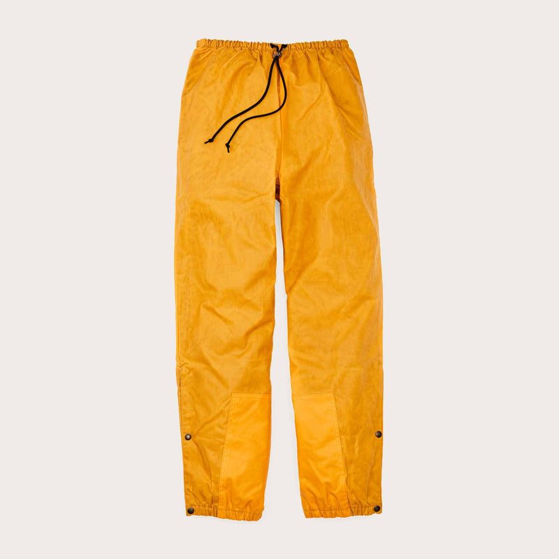 Foul weather rain pants by Filson | Larch gold (Orange)