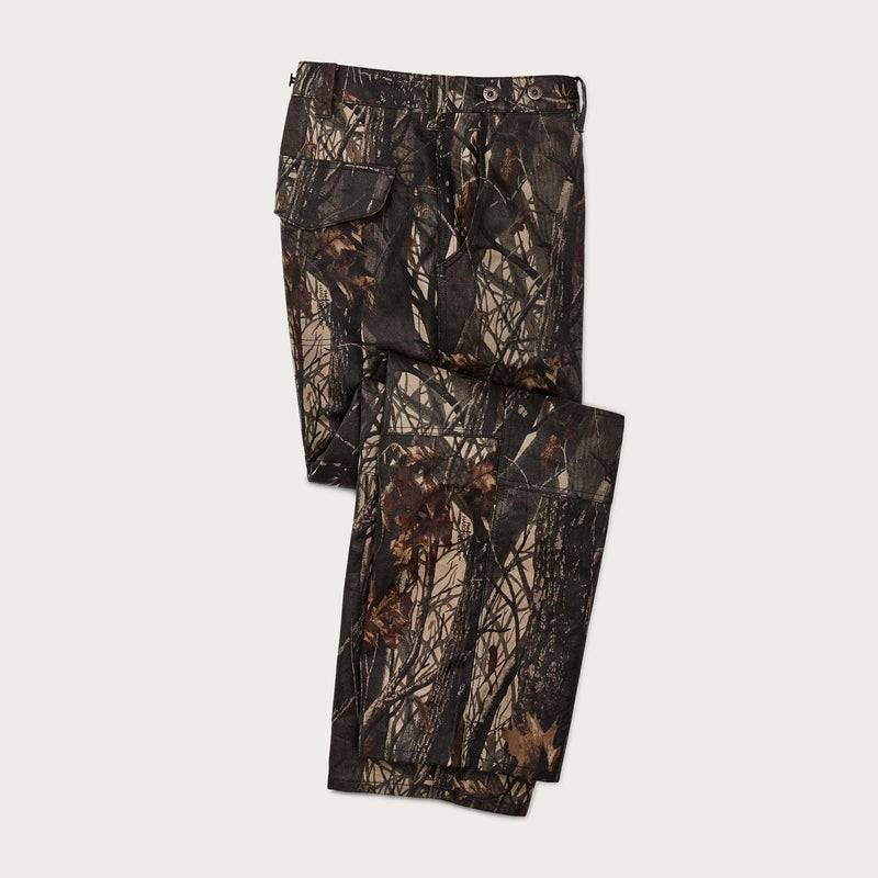 Oil finish double tin cloth pants von Filson | Realtree hardwoods (Brown)