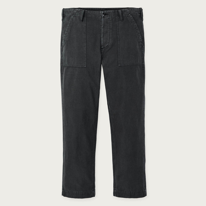 Field supply pants by Filson | Washed faded black (Black)