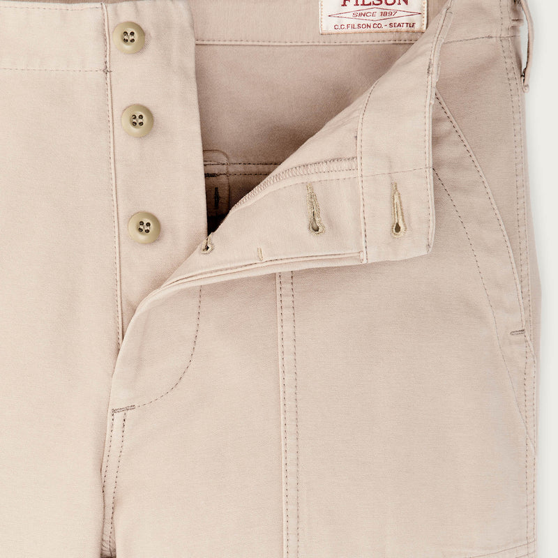 Field supply pants by Filson | Washed oatmeal (White)