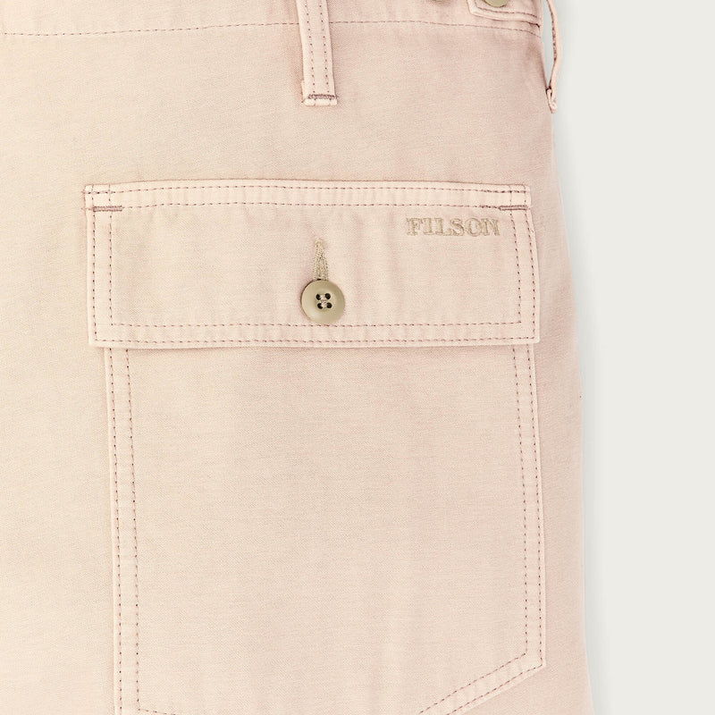 Field supply pants by Filson | Washed oatmeal (White)