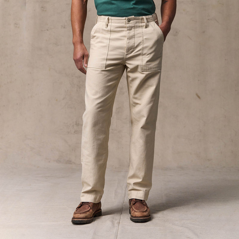 Field supply pants by Filson | Washed oatmeal (White)
