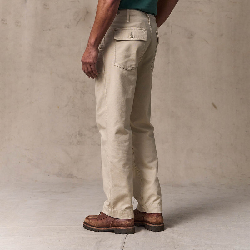 Field supply pants by Filson | Washed oatmeal (White)