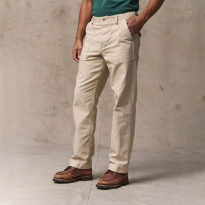 Field supply pants by Filson | Washed oatmeal (White)