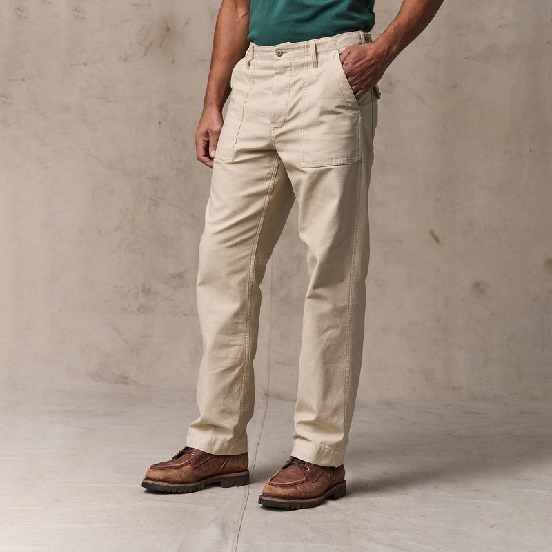 Field supply pants by Filson | Washed oatmeal (White)