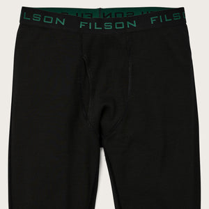 400g merino wool bottoms by Filson | Black (Black)