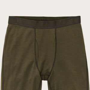 400g merino wool bottoms von Filson | Dark olive (Green)