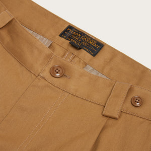Plissierte arbeits-chinohose von Filson | Tan (Beige)