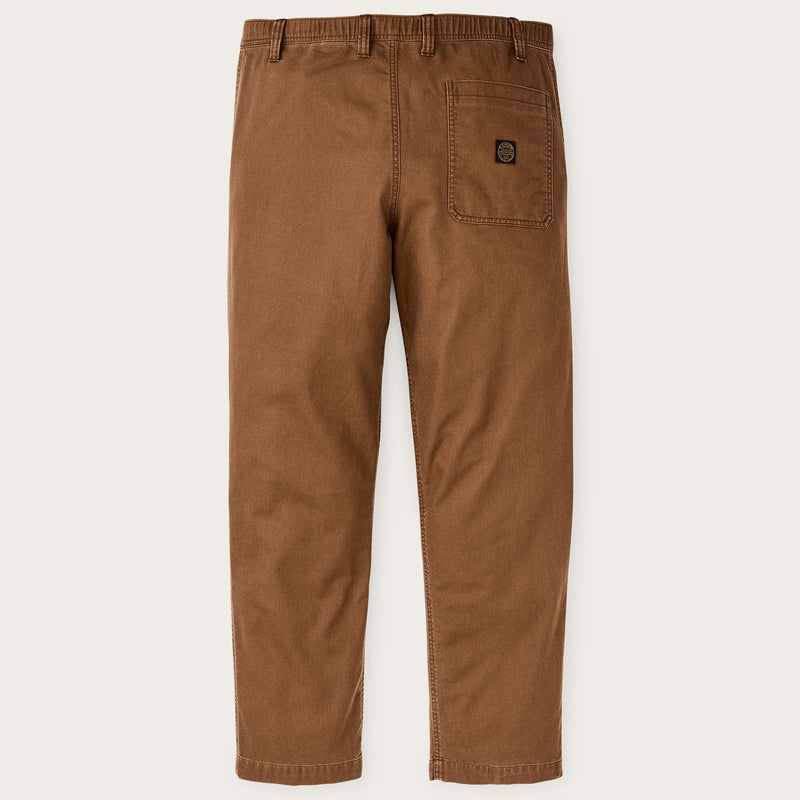 Pantalon doublé devant clarkston par Filson | Labrador brown (Brown)