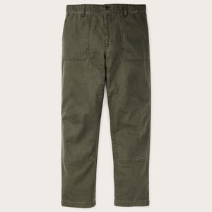 Pantaloni reversibili clarkston di Filson | Surplus green (Green)