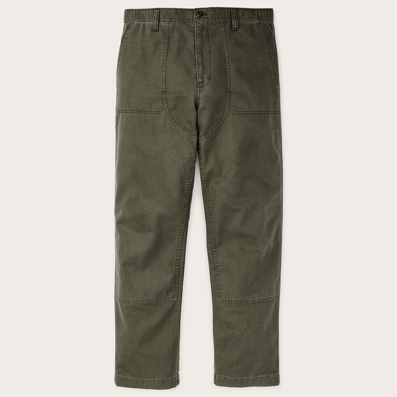 Pantaloni reversibili clarkston di Filson | Surplus green (Green)