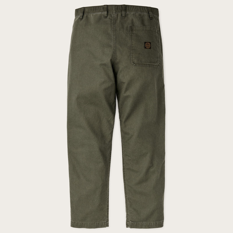 Pantaloni reversibili clarkston di Filson | Surplus green (Green)