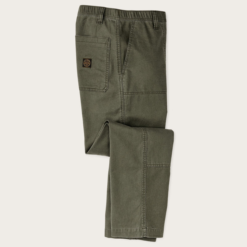 Pantaloni reversibili clarkston di Filson | Surplus green (Green)