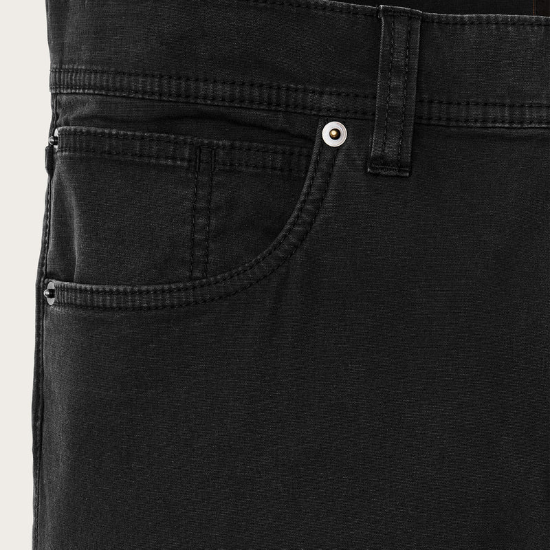 Granite mountain 5-pocket pants von Filson | Washed faded black (Black)
