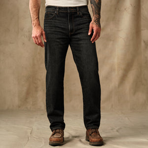 14-oz. straight-leg jeans by Filson | Vintage black (Black)