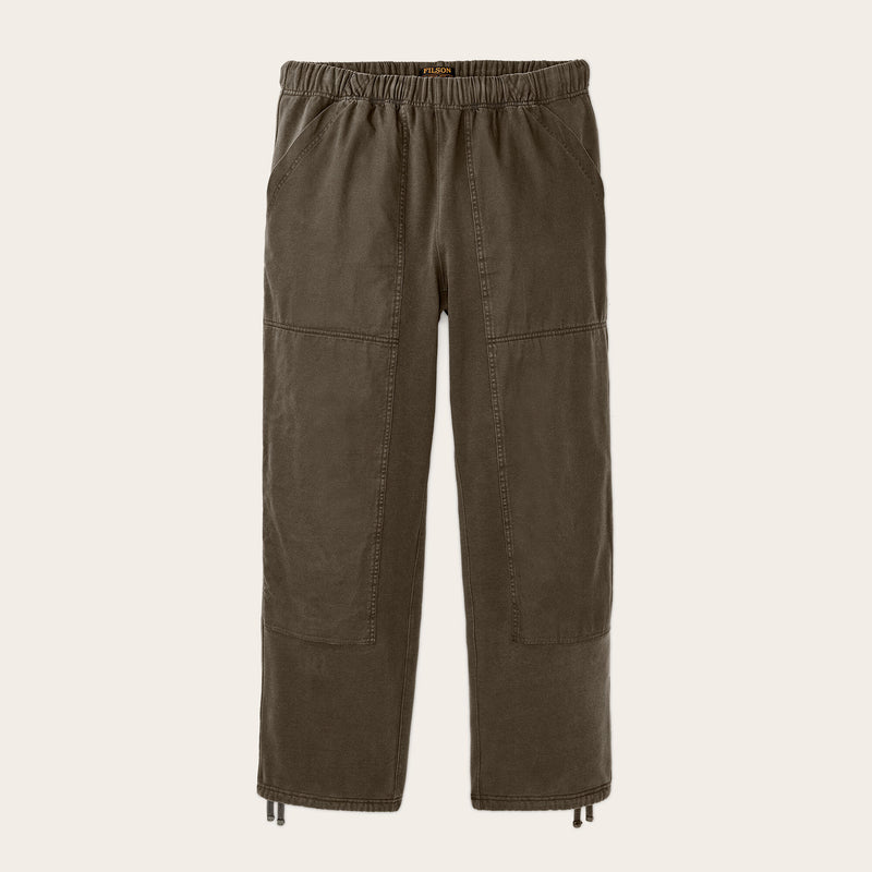 Field knit double-front sweatpants von Filson | Black olive (Brown)
