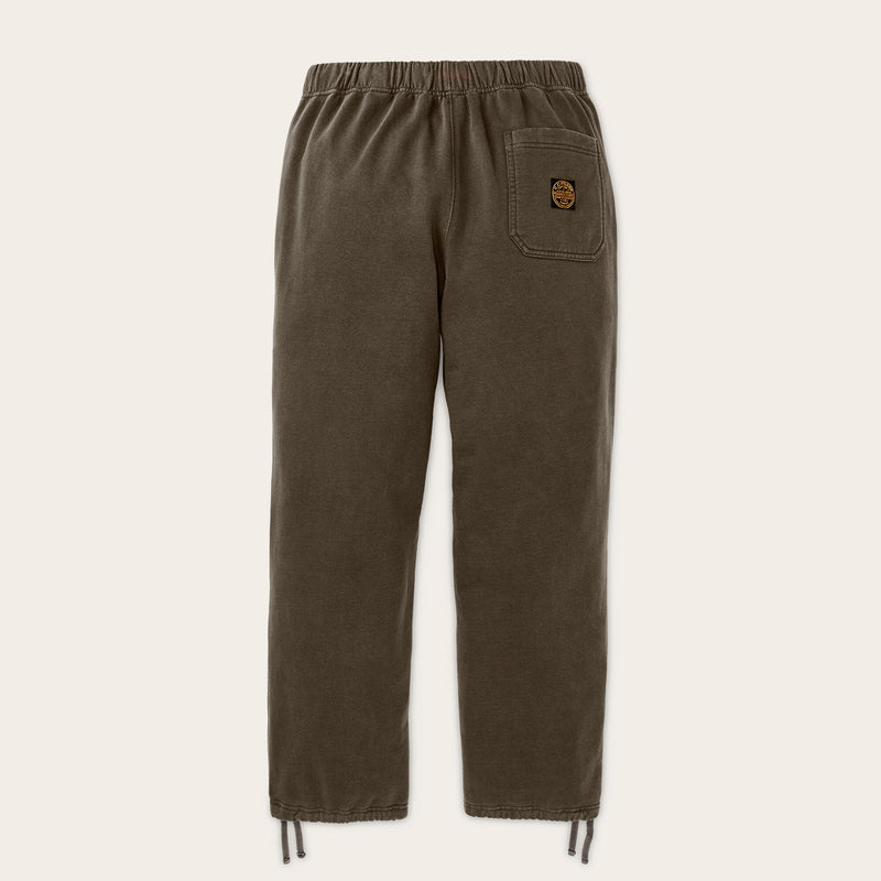 Field knit double-front sweatpants von Filson | Black olive (Brown)