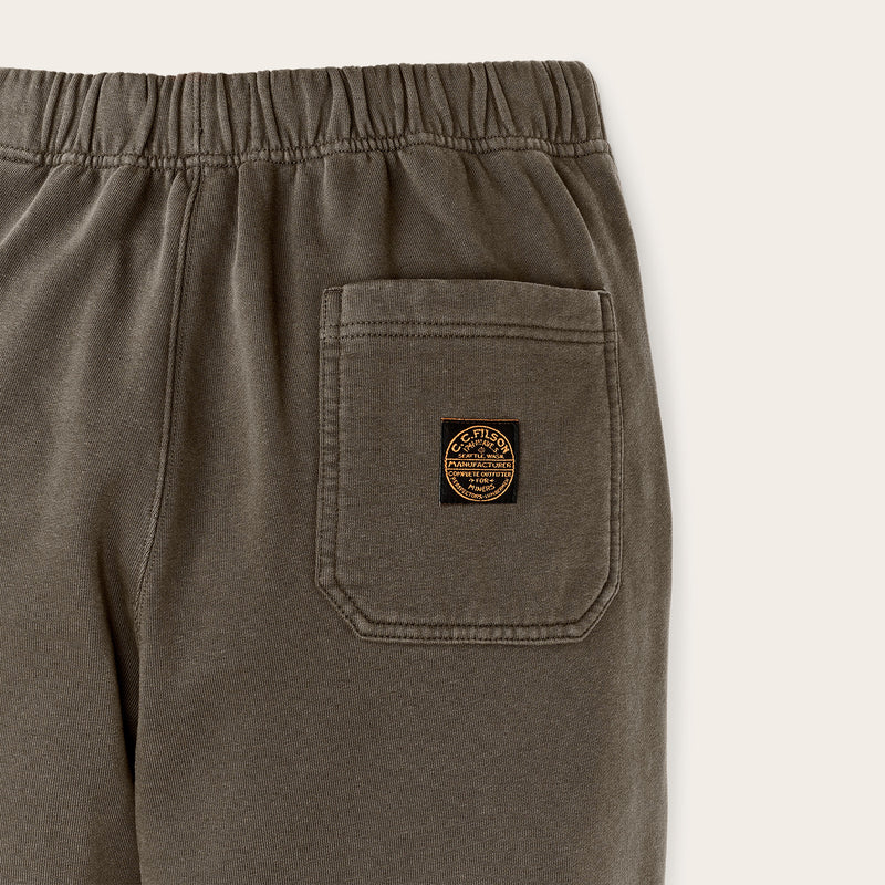 Field knit double-front sweatpants von Filson | Black olive (Brown)