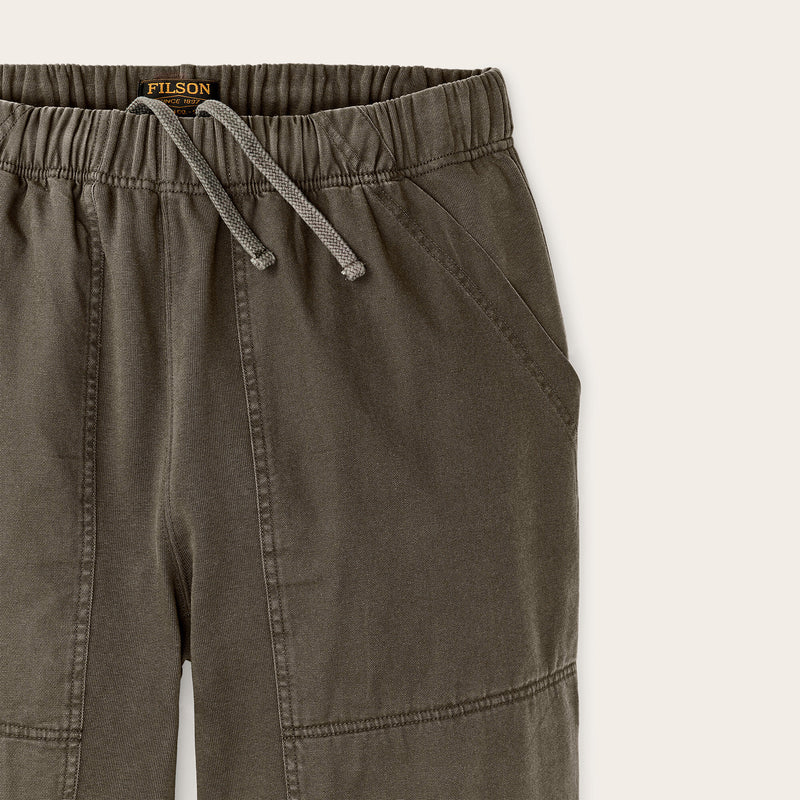 Field knit double-front sweatpants von Filson | Black olive (Brown)