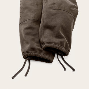 Field knit double-front sweatpants von Filson | Black olive (Brown)