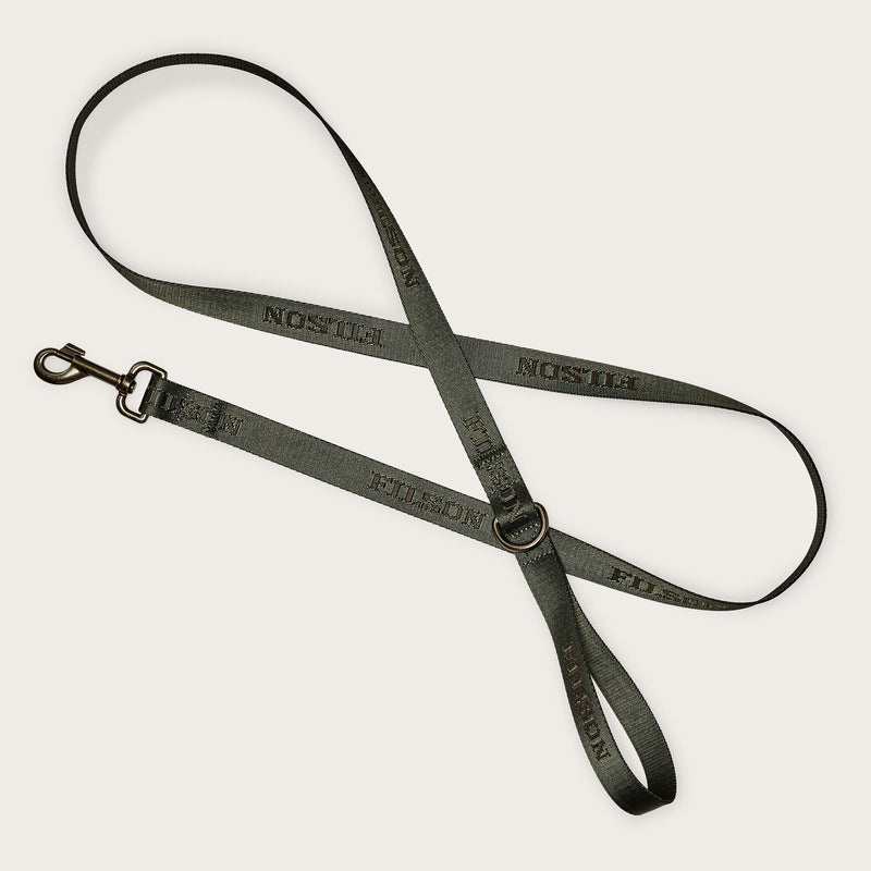 6ft nylon dog leash by Filson | Dark timber (Green)