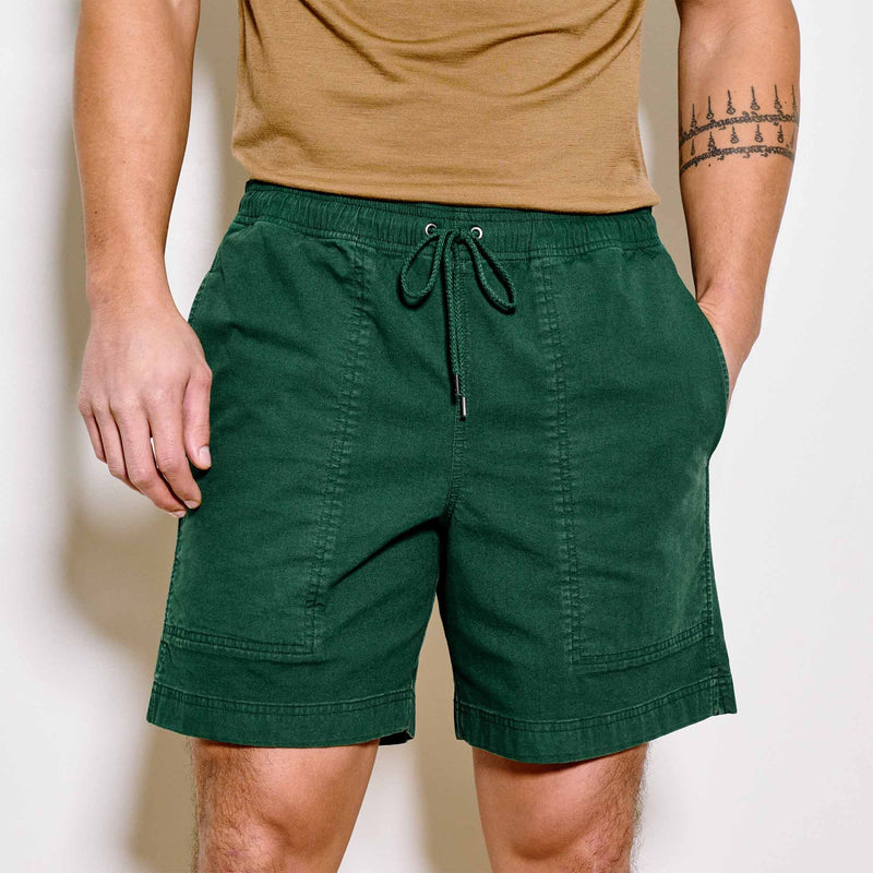 Granite mountain pull on shorts di Filson | Pine needle (Green)