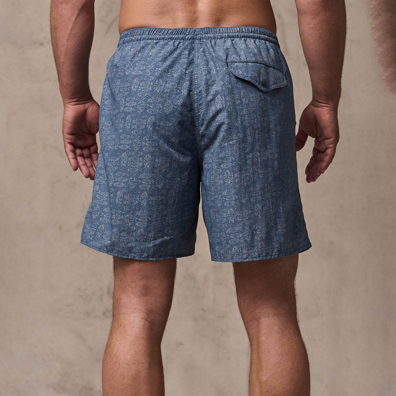 Oxbow lake trunks by Filson | Blue / print (Blue)