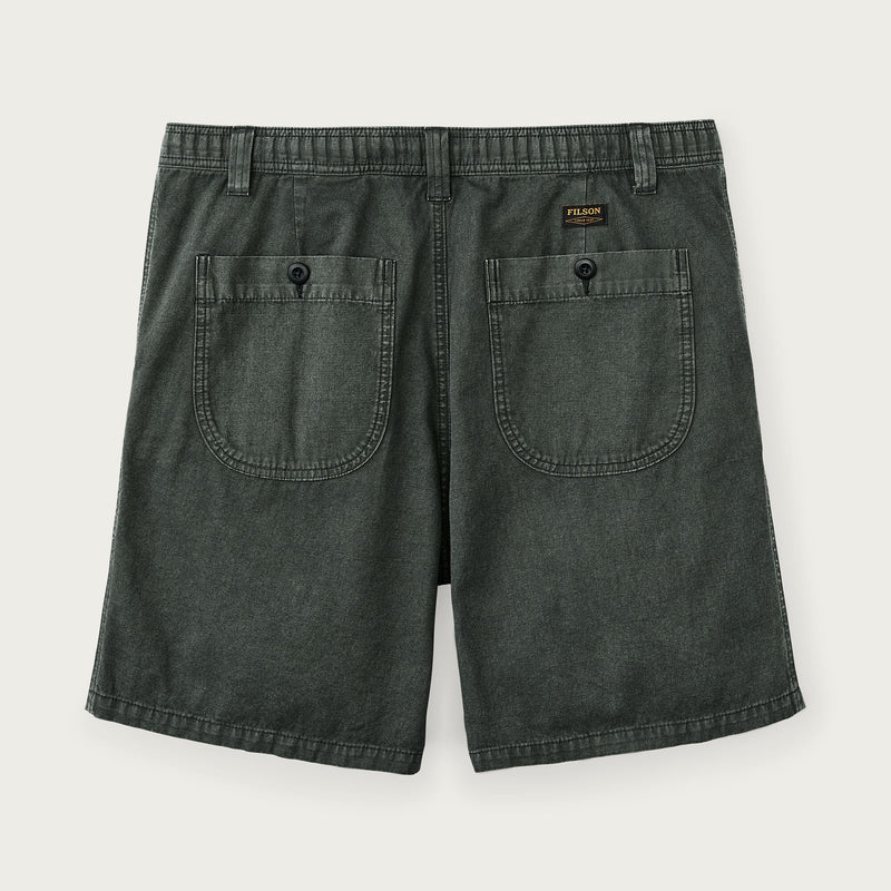 Oakville canvas shorts di Filson | Gravel (Gray)