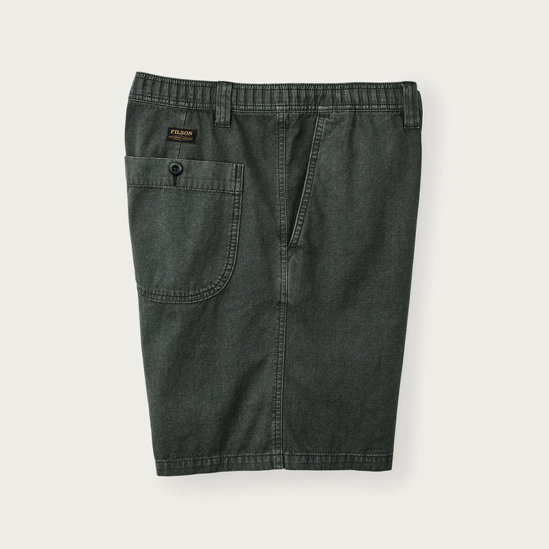 Oakville canvas shorts di Filson | Gravel (Gray)