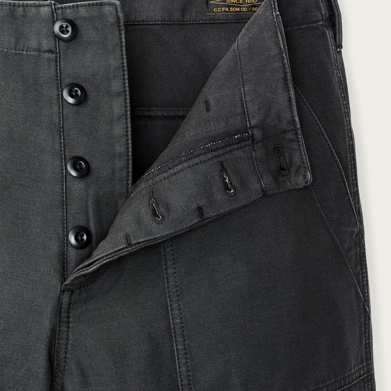 Field supply shorts von Filson | Washed faded black (Black)