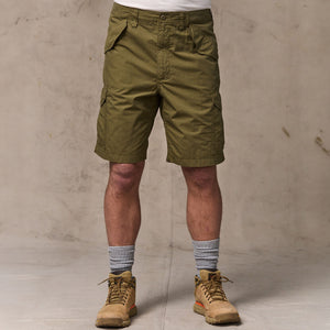 Tropical poplin cargo shorts von Filson | Military olive (Green)