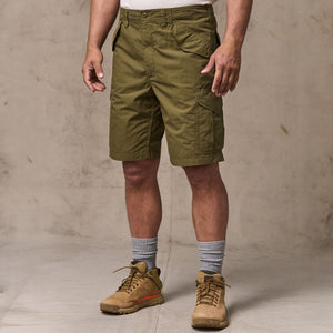 Tropical poplin cargo shorts von Filson | Military olive (Green)