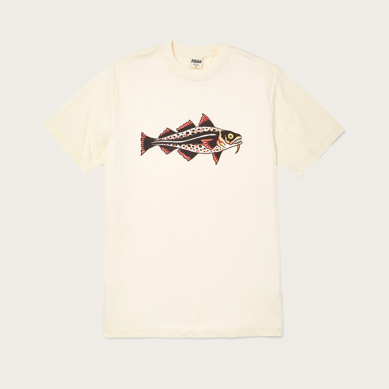 Ranger graphic t-shirt di Filson | Off white codfish (White)