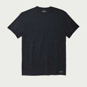 210g merino wool short sleeve crew von Filson | Dark navy (Blue)